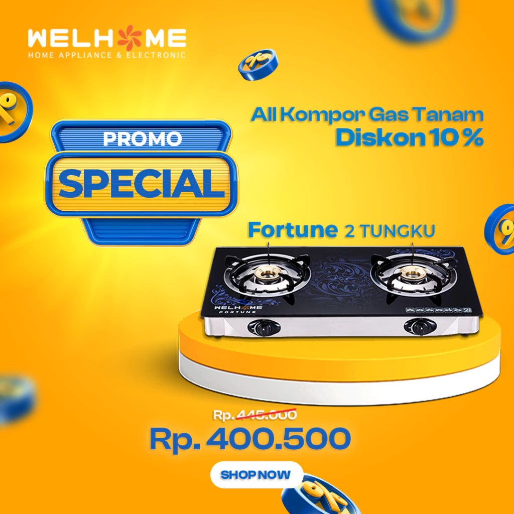 kompor gas welhome