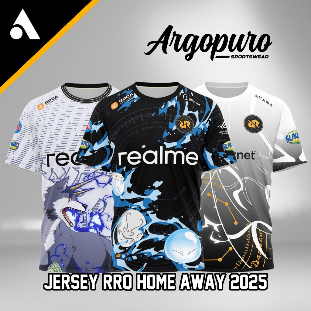 Jual Jersey RRQ x Tensura Baju Kaos Team RRQ x Slime Terbaru 2025 ...