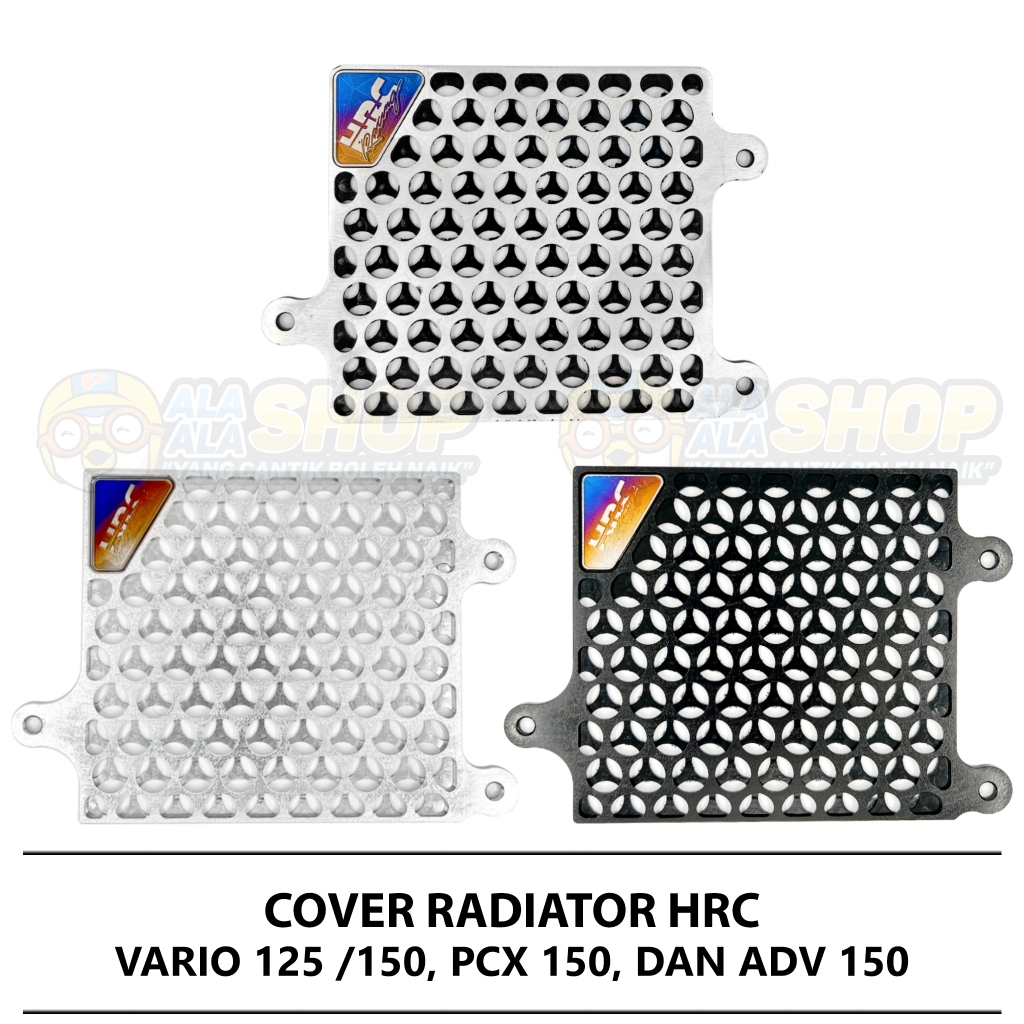 Jual Cover Radiator CNC HRC Vario 125 150 PCX CBU Lokal ADV | Shopee ...
