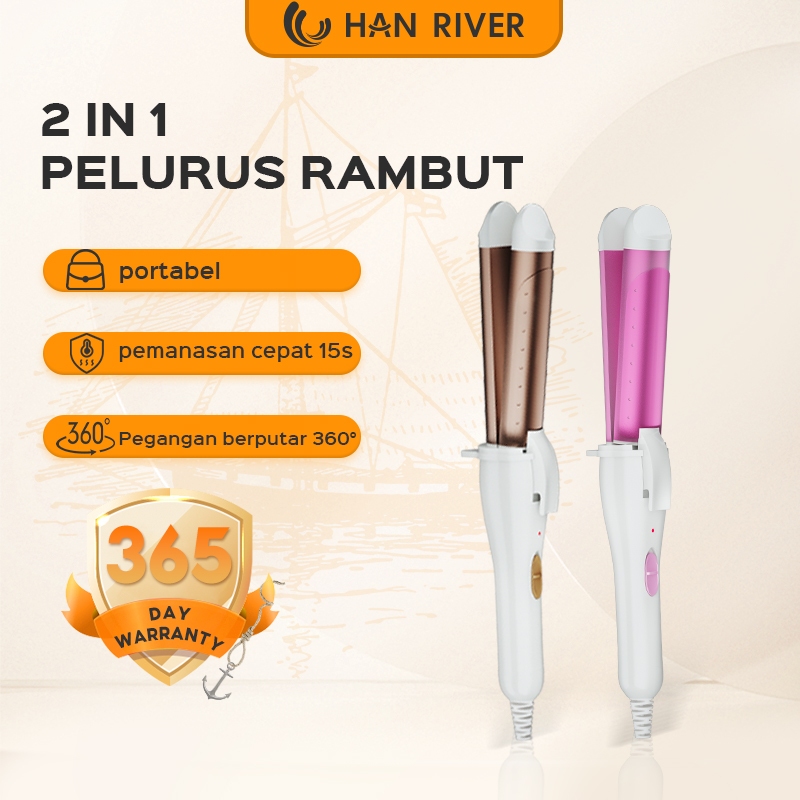 Jual 【Pengiriman dari Makassar】HAN RIVER Catokan Rambut Catokan Rambut ...