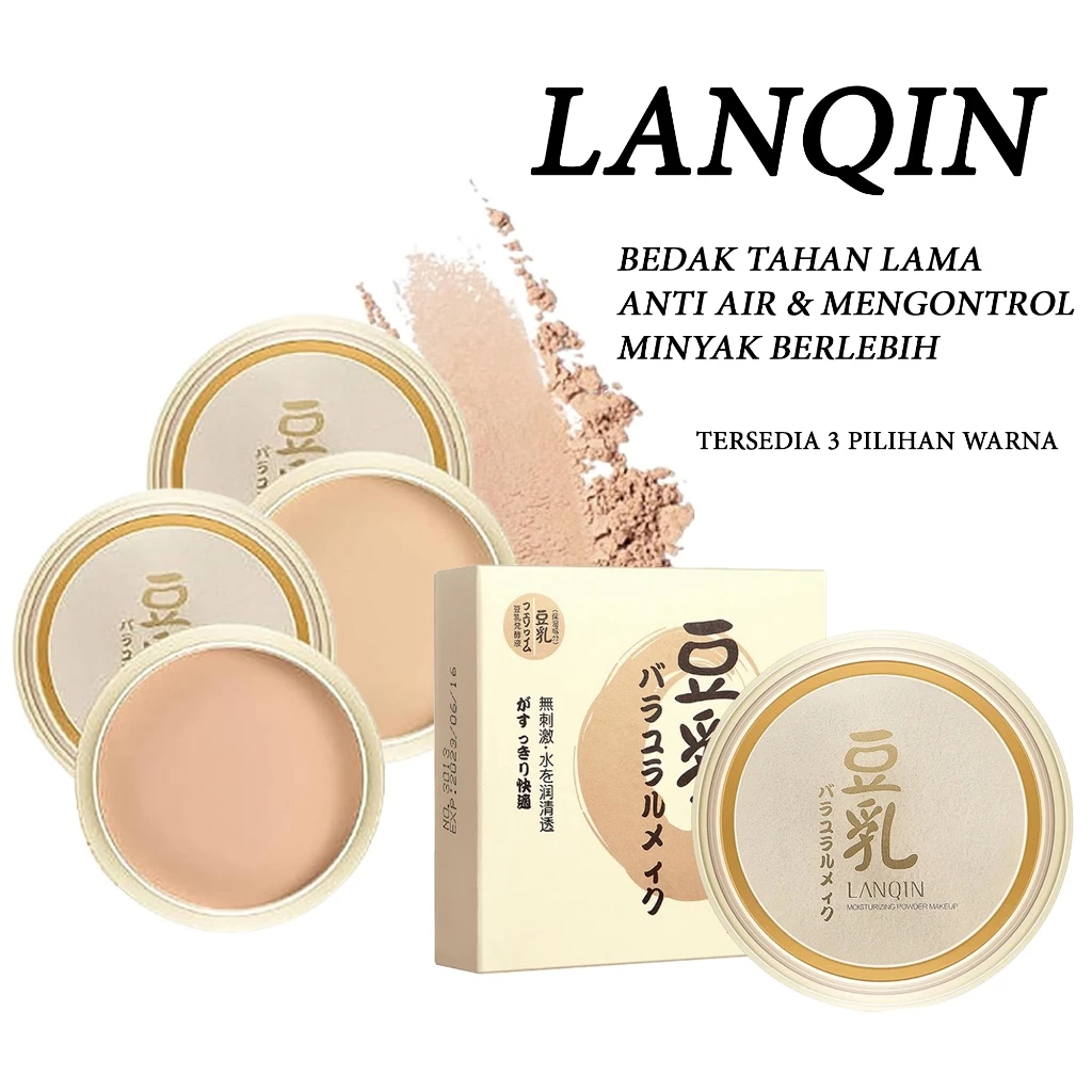 Moisturizing Powder Makeup Control Pressed Powder Matte Bedak Padat Anti Air Dan Tahan Lama | AutoStock