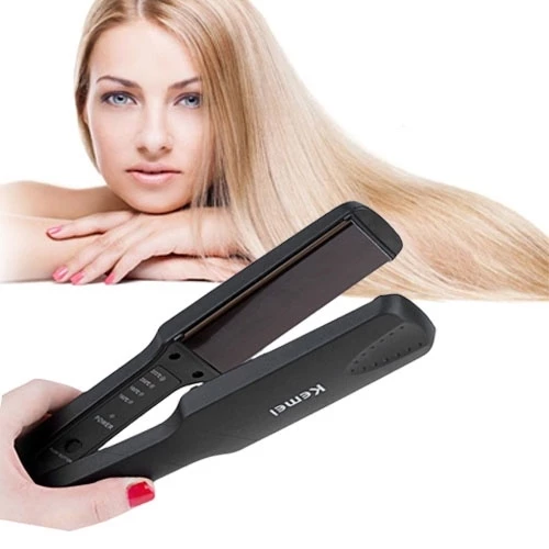 Catok Kemei KM-329/531 Profesional Pelurus Rambut Besi Datar Catokan Rambut Cepat Panas | AutoStock
