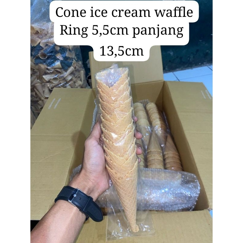 Jual cone mixue Ring 5,5 cm panjang 13,5 cm | Shopee Indonesia