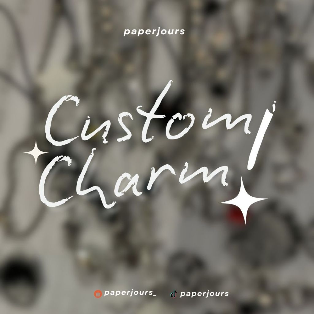 Jual CUSTOME CHARM paperjours | Shopee Indonesia