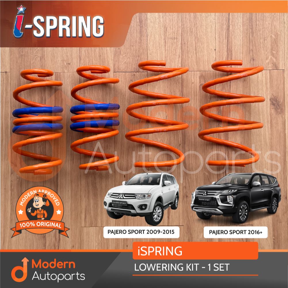 Jual ISPRING Lowering Kit Per Coil Spring PAJERO SPORT ALL NEW PAJERO ...