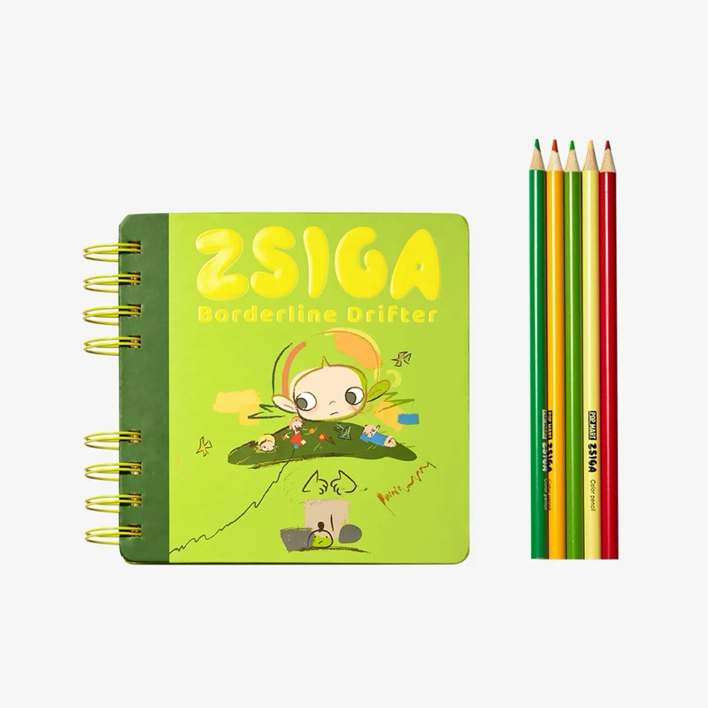 Jual Zsiga Borderline Drifter Series Pocket Notebook POP MART | Shopee ...