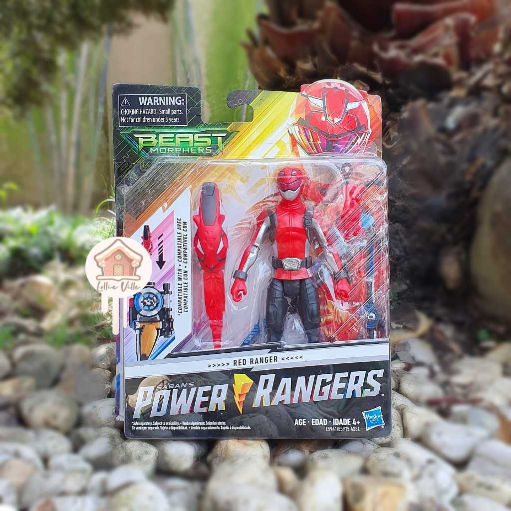Jual Power Rangers Beast Morphers Morph X Key Red Ranger | Shopee Indonesia