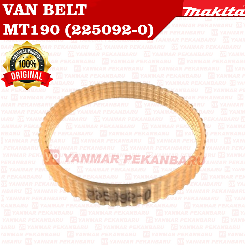 Jual N1900B MT190 VAN BELT BELTING 225092-0 MAKITA ORIGINAL ASLI 1900B ...