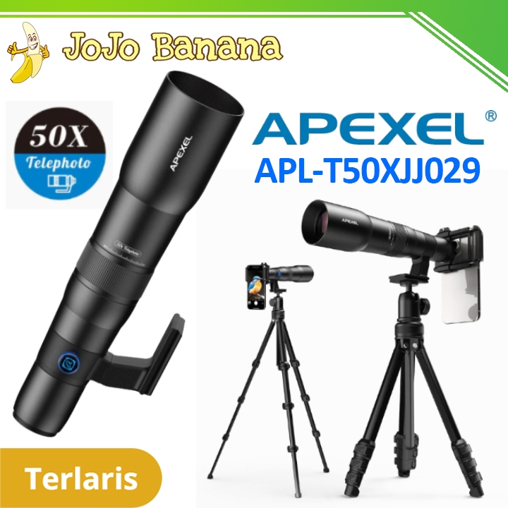 K teleobiettivo 2X per iPhone, Android, Pixel, Samsung Galaxy - Apexel - APEXEL Official