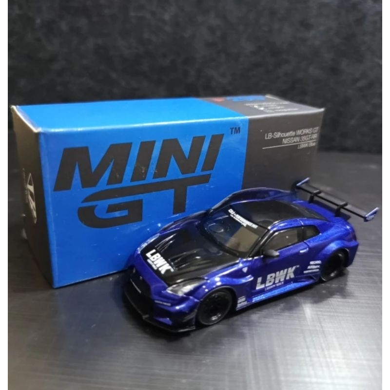 Jual Nissan GT-R R35 LB-Silhouette WORKS GT (Blue LBWK) Unseald ...