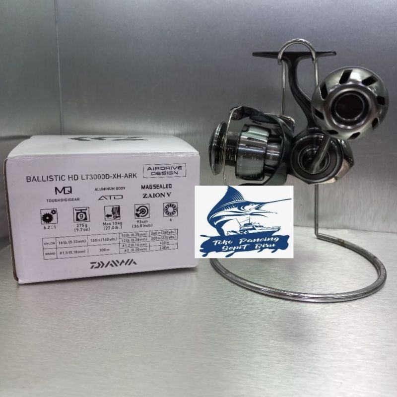 Moulinet Daiwa Ballistic HD LT5000D-CXH - 6.2:1 - 12kg De Frein - Neuf