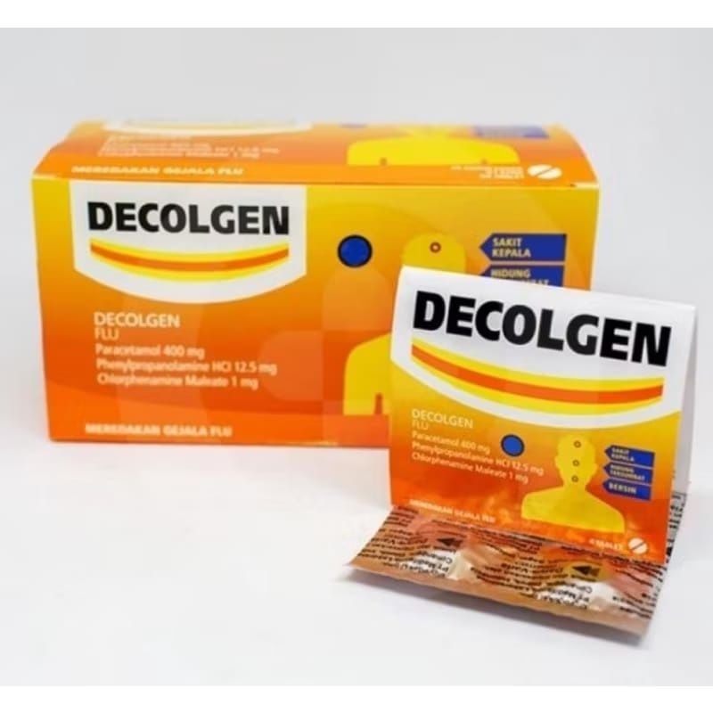 Jual DECOLGEN TAB - 1 STRIP ISI 4S | Shopee Indonesia