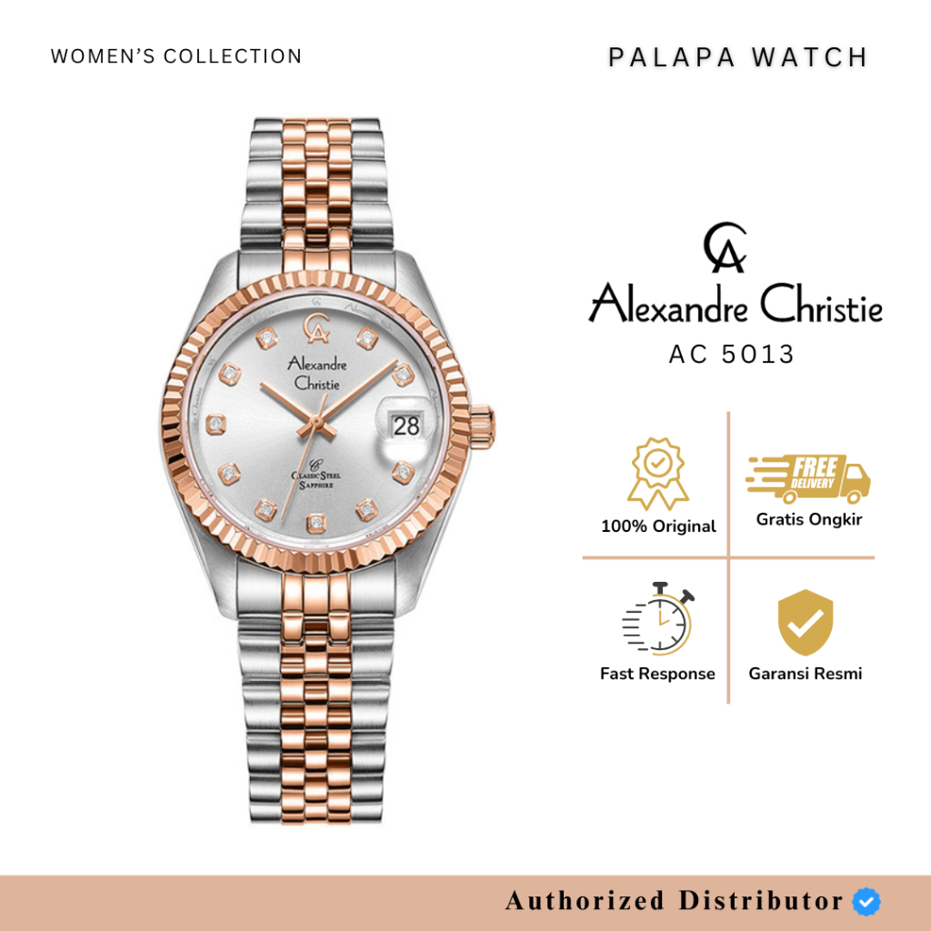 Jual Jam Tangan Wanita Alexandre Christie AC 5013 / AC 5014 / AC 5016 ...