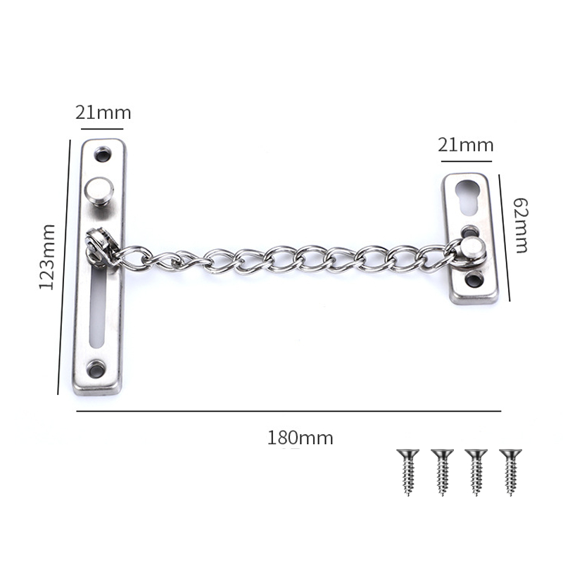 Jual Rantai Kunci Pengaman Safety Chain Lock Grendel Rantai Pintu ...