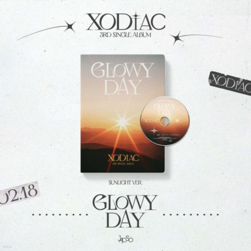 Jual [READY] XODIAC OFFICIAL ALBUM - GLOWYDAY | SOMEDAY