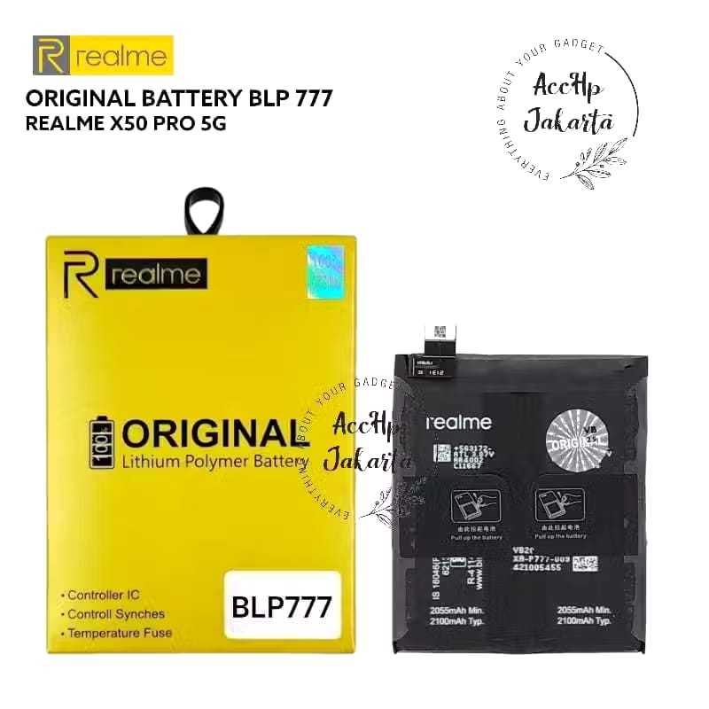 BATTERIE ORIGINE BLP777 REALME X50 PRO 5G 4200mAh OEM