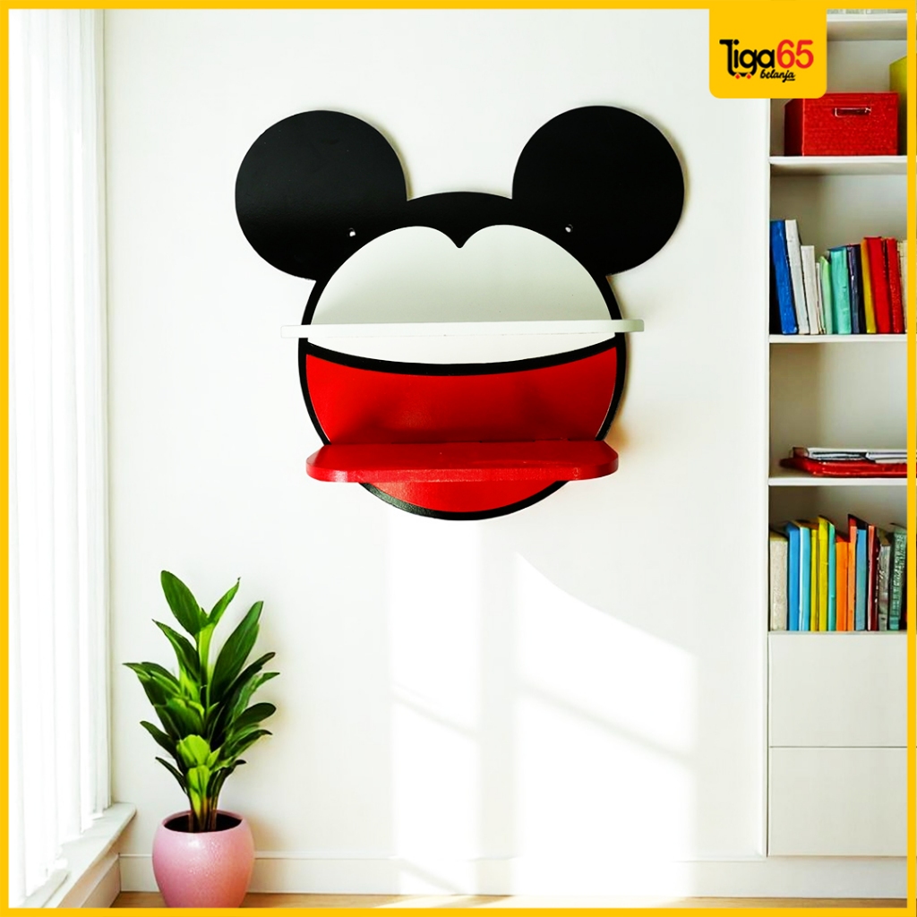 Jual Ambalan Lucu Rak Dinding Kamar Anak Kapstok Dekorasi Dinding Gd 03 ...