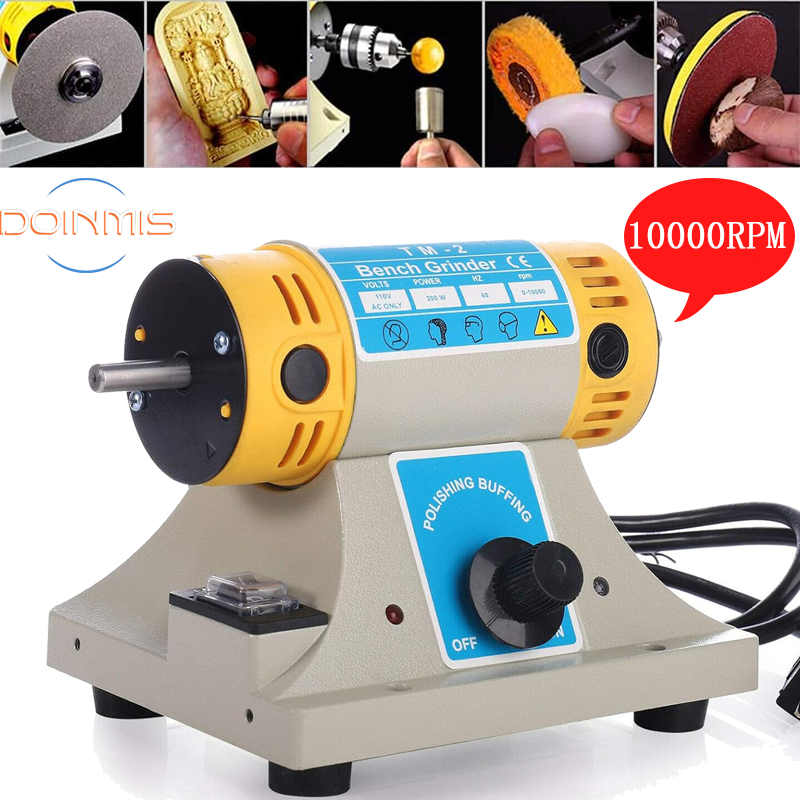 Jual TM-2 Mesin Gerinda Poles 220V/350W Jewelry Polisher ...