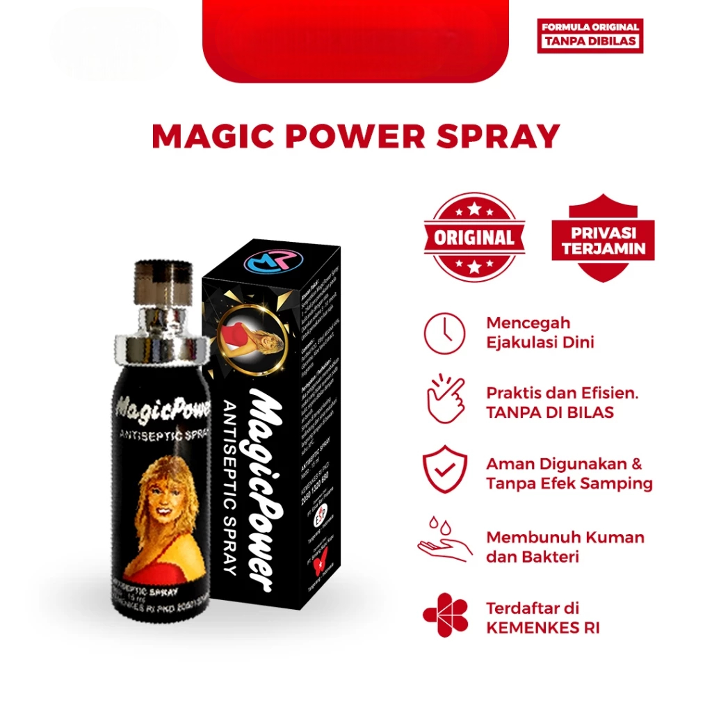 Jual Magic Power Antiseptic Spray Original Terlaris Tanpa Di Bilas ...
