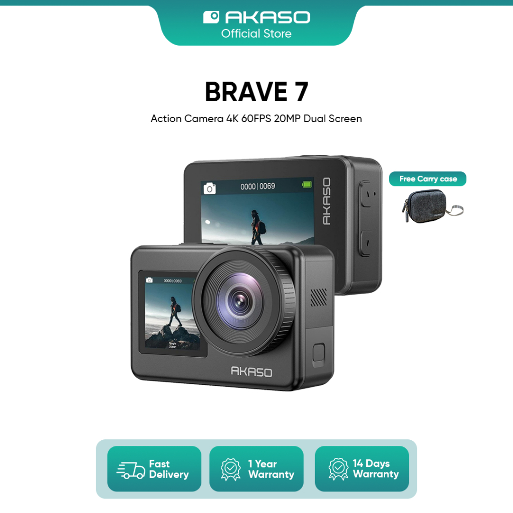 Akaso Brave 7 Front View
