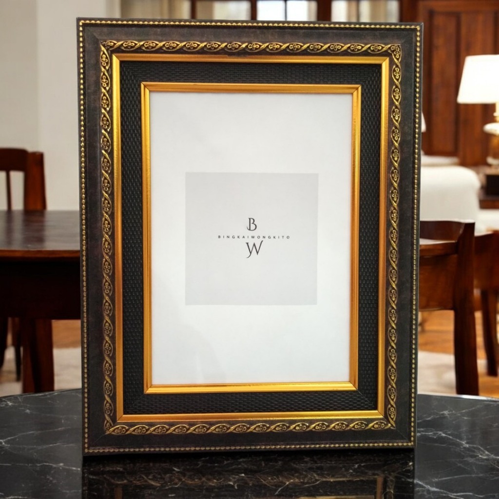 Jual Bingkai M13 Double Linen Frame Tebal Ukuran 4CM Varian Aneka Warna ...