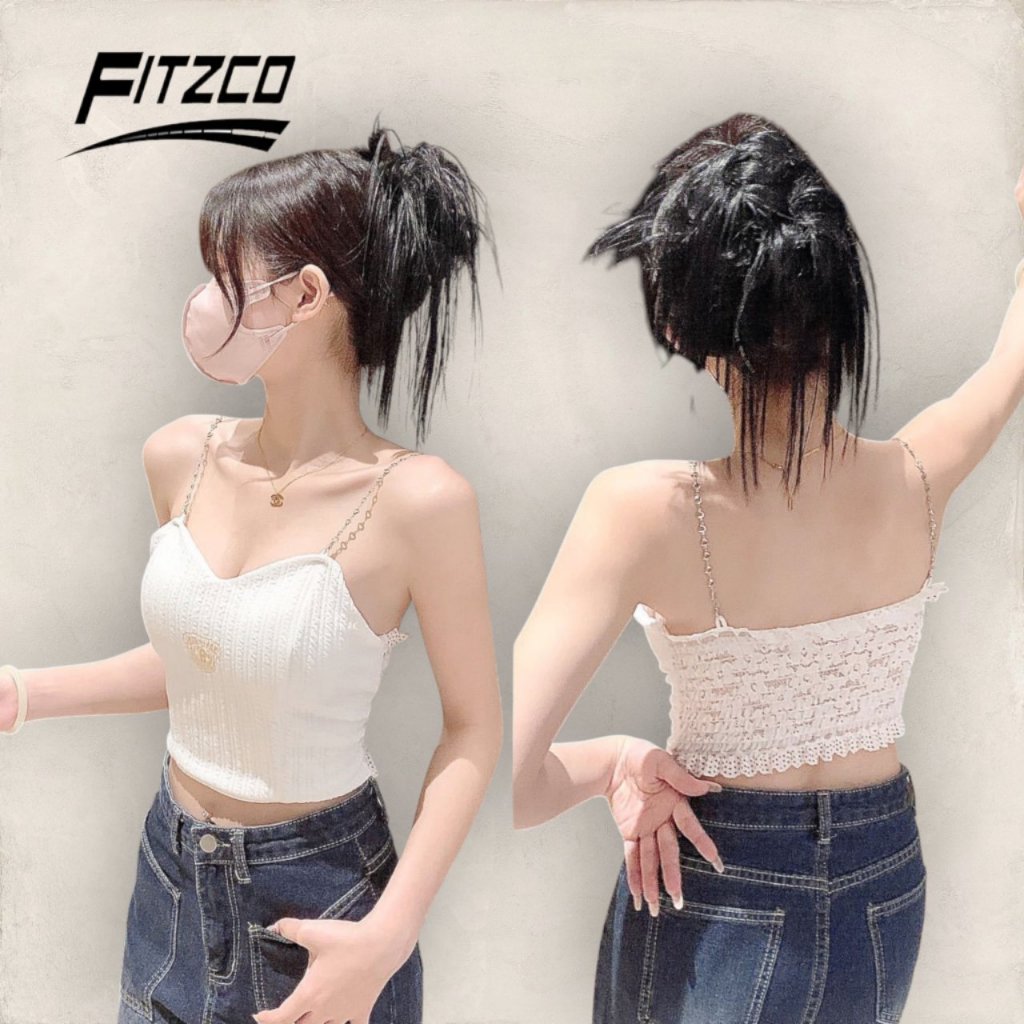 Jual FITZCO 6209## Tanktop Bra Atasan Kemben Bahan Rajut | Shopee Indonesia