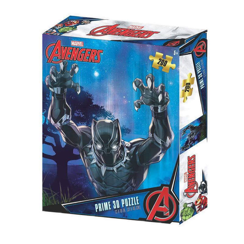 Jual Prime 3D Puzzle Marvel Avengers - Black Panther Wakanda Forever ...