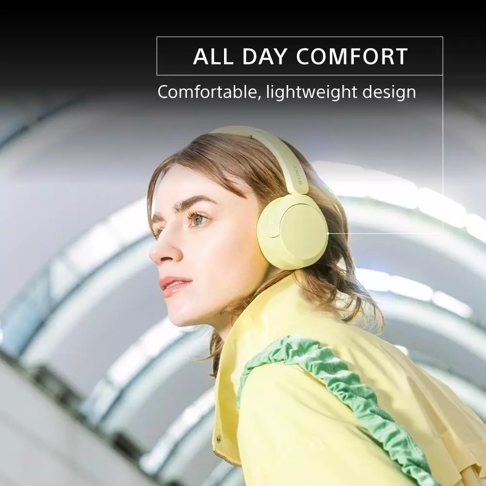 SONY WH-CH520 On Ear Wireless Headphone / CH520 / CH-520 - Yellow