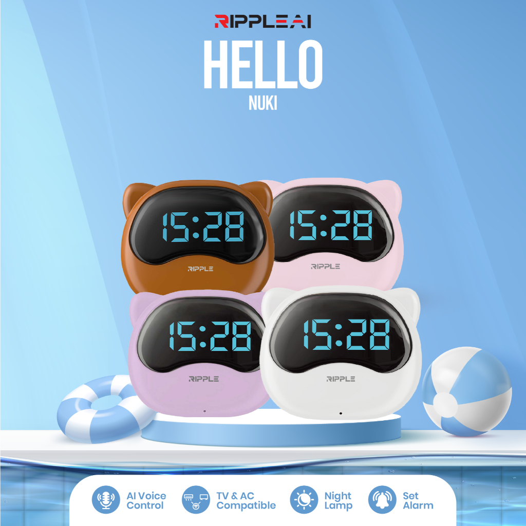 Jual Ripple HELLO NUKI Smart AI AC Remote TV AC Alarm Smart air ...