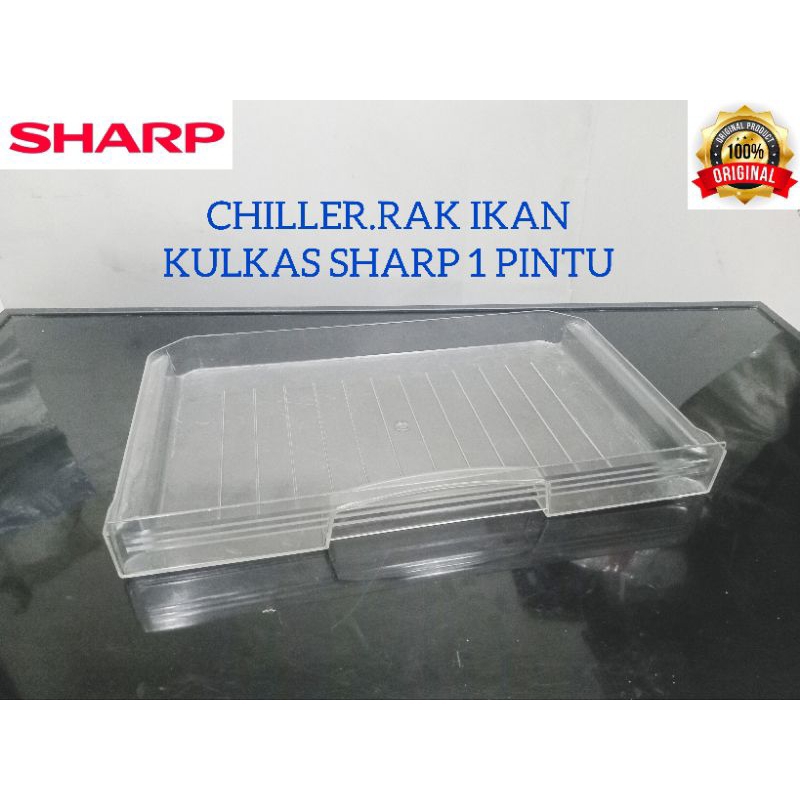Jual CHILLER.RAK IKAN/DAGING KULKAS SHARP 1 PINTU.SECOND ORIGINAL ...