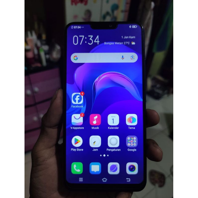 Jual Vivo V9 4/64 minus sinyal gk muncul | Shopee Indonesia