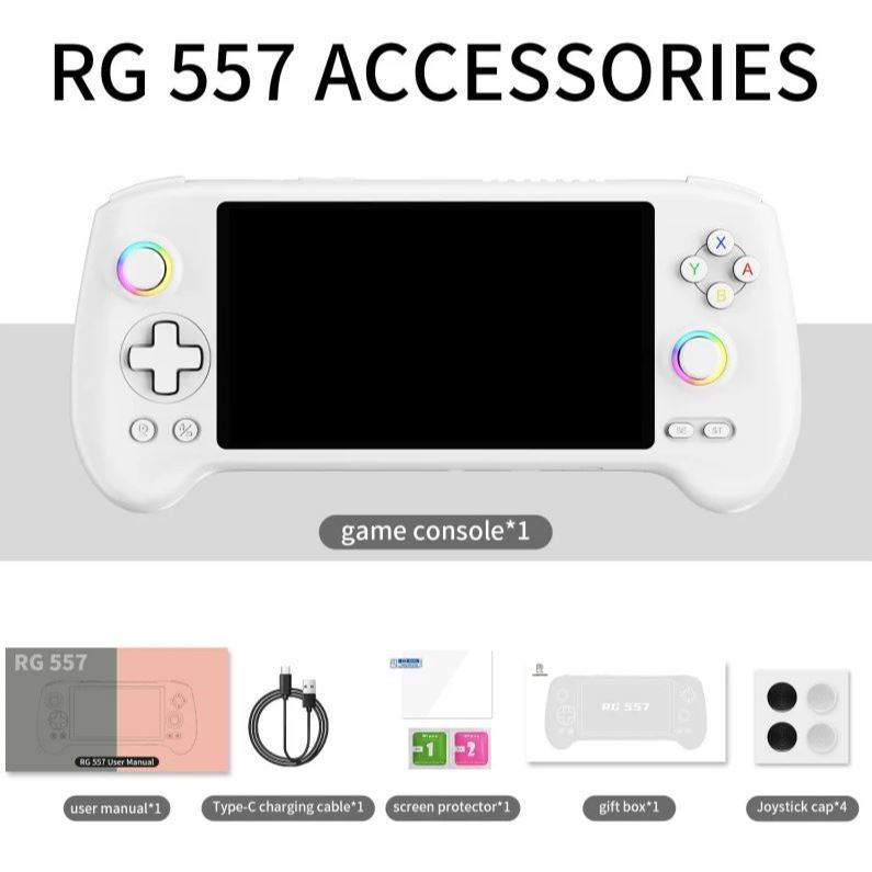 ANBERNIC RG557 クリアパープル ANBERNIC RG557 クリアパープル