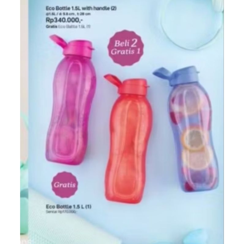 Jual ECO BOTOL 1,5L SET (3) | Shopee Indonesia