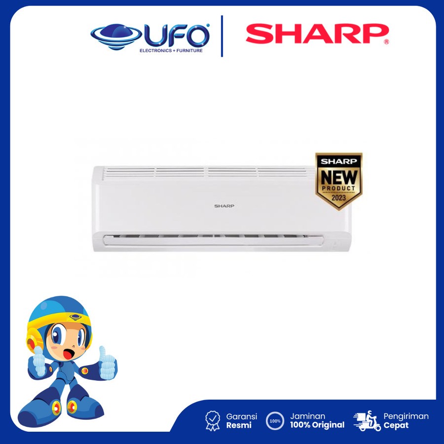 Jual AC SHARP 0.5 PK STANDAR SUPER JET GARUDA SERIES AHA5BEY2 | Shopee ...