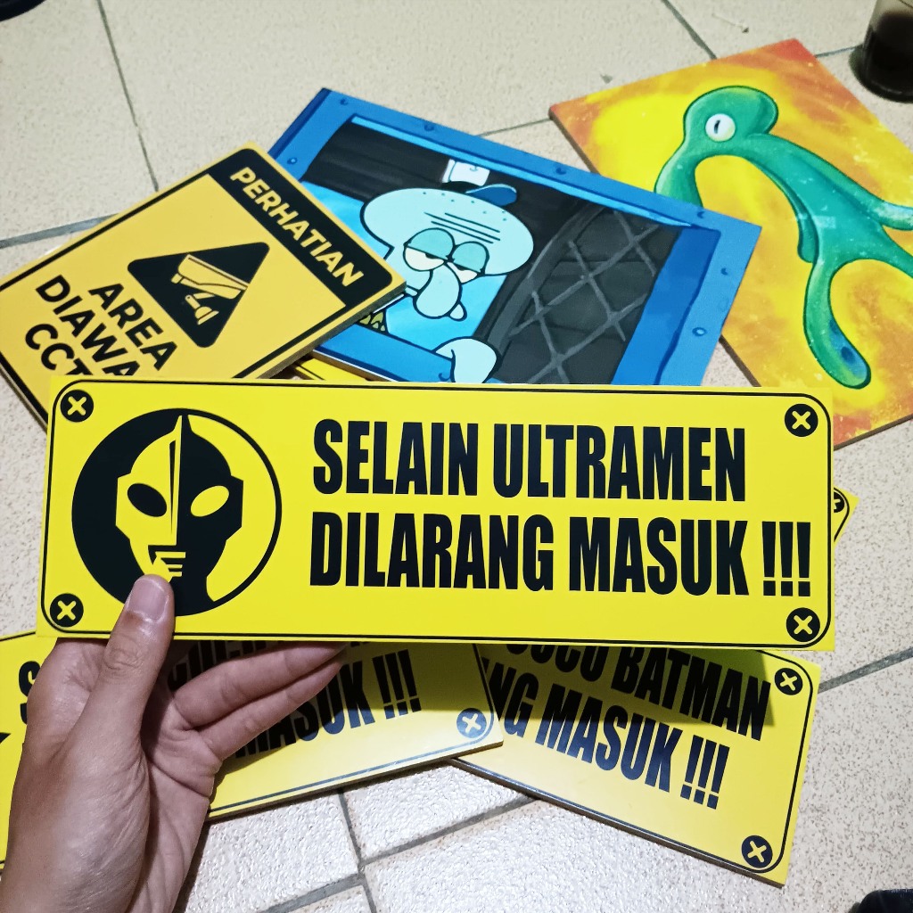 Jual sign dilarang masuk lucu dekorasi kamar/pintu unik | Shopee Indonesia