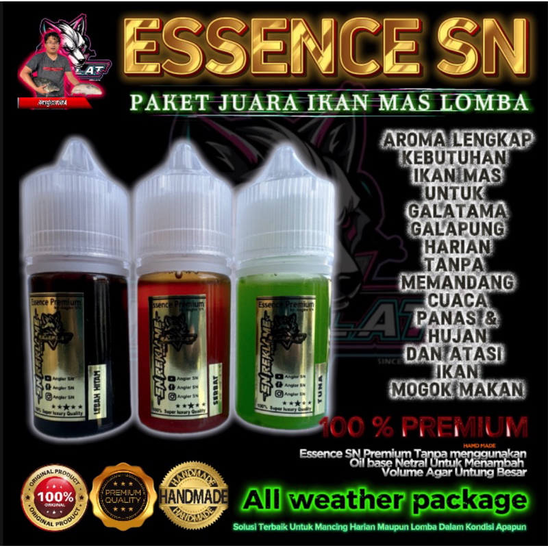 Jual Paket Juara Essence Indukan Premium Ikan Mas Threeple Strike ...