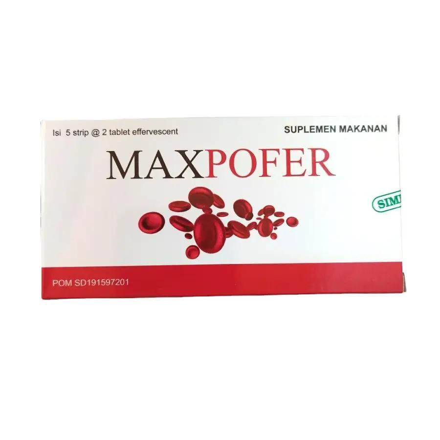Jual MAXPOFER BOX 10 TABLET EFFERVESENT | Shopee Indonesia