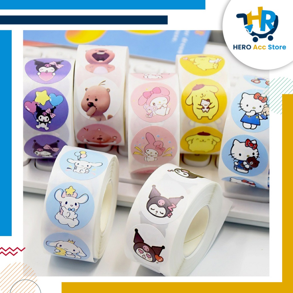 Jual KZ 35 Sticker roll isi 200 pcs | Sticker roll | Sticker roll ...