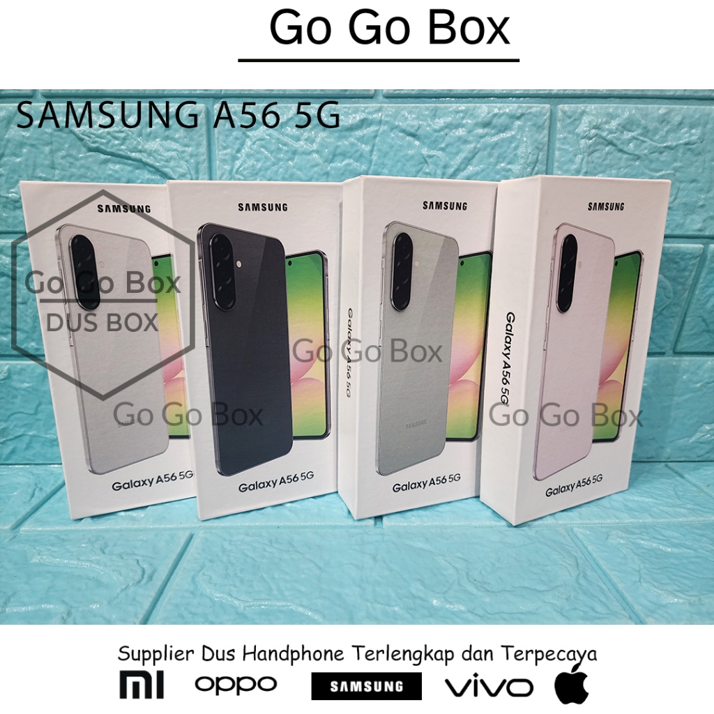 Jual DUS DUSBOX SAMSUNG A56 5G - GRATIS STICKER - DAN FULLSET (CHARGER ...