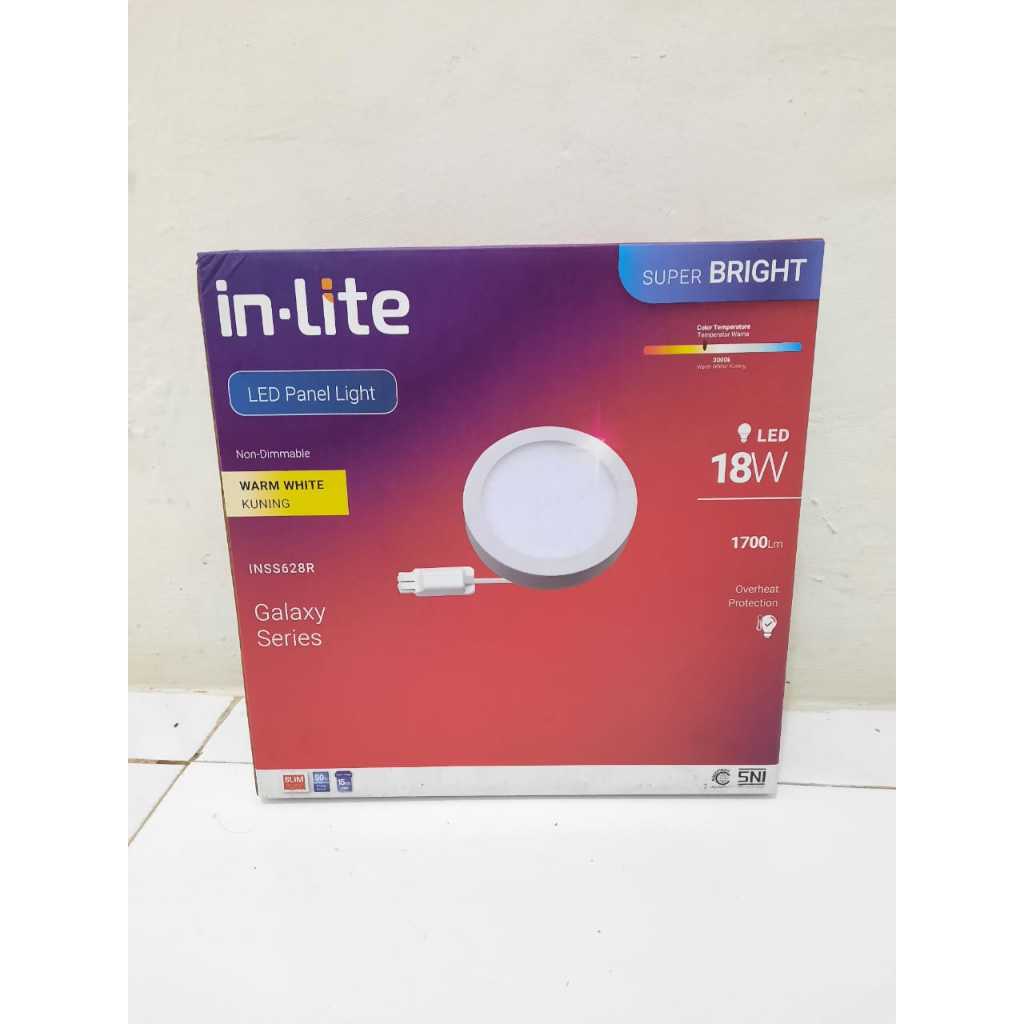 Jual Lampu LED Downlight Outbow Inlite 18W Bulat | Shopee Indonesia