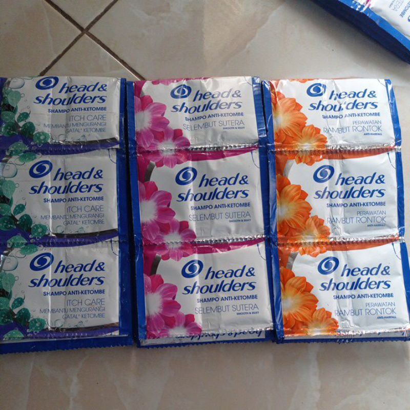 Jual SHAMPOO REJOICE - HEAD & SHOULDERS MURAH RENCENG (BACA DESKRIPSI ...