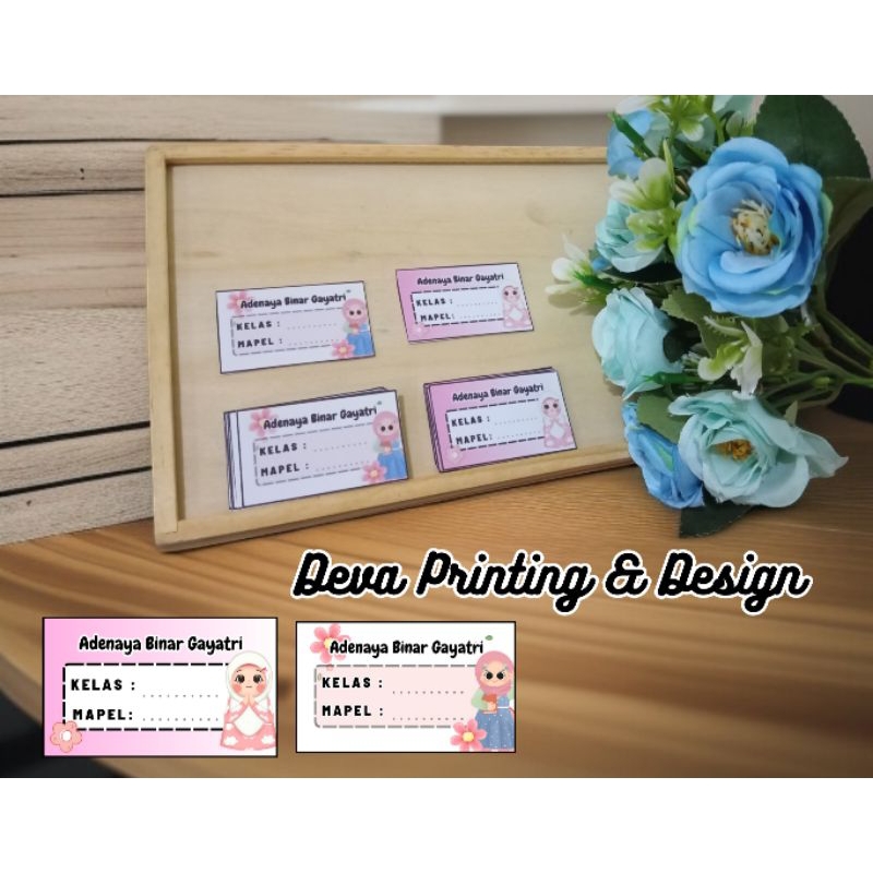 Jual Label Mapel Custom | Shopee Indonesia