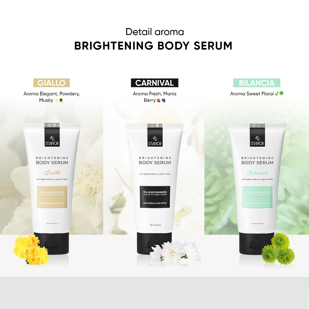 Jual D'SAVIOR Body Serum Travel 50ml - Carnival - Bilancia - Giallo ...