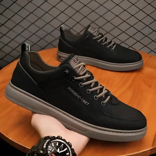 Sepatu Sneaker Pria Wanita Kasual Porsech Hitam Sepatu Formal Terbaru Kekinian Import Sekolah Kerja