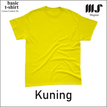 MAGNUS Baju Tshirt Kaos Polos Pria Wanita Dewasa Lengan Pendek 100 Katun 30s Premium 25 Warna