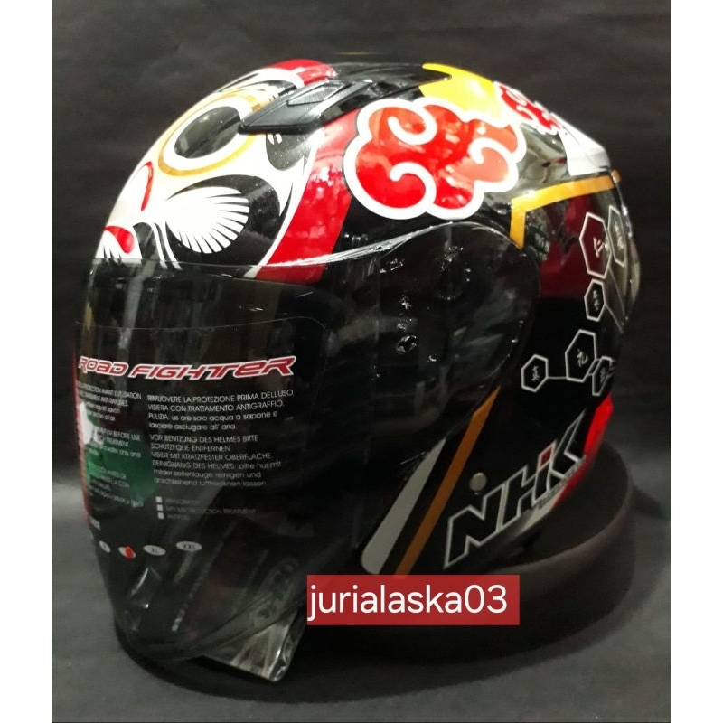 Jual HELM NHK R1 ELITE SPECIAL EDITION MIHA#2 - HELM NHK HALF FACE ...