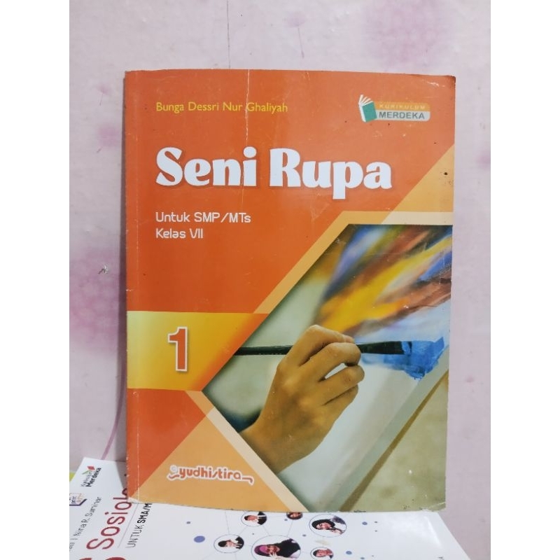 Jual buku seni rupa kelas 7/VII/1 smp mts kurikulum merdeka | Shopee ...