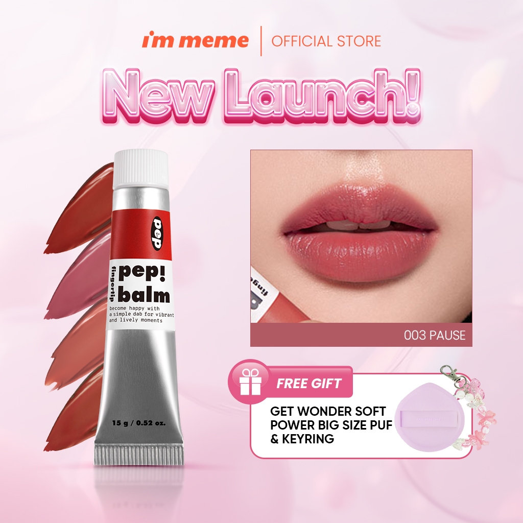 Jual (NEW LAUNCH) I'M MEME Lip and Cheek Tint - PEP!BALM 003 Pause ...