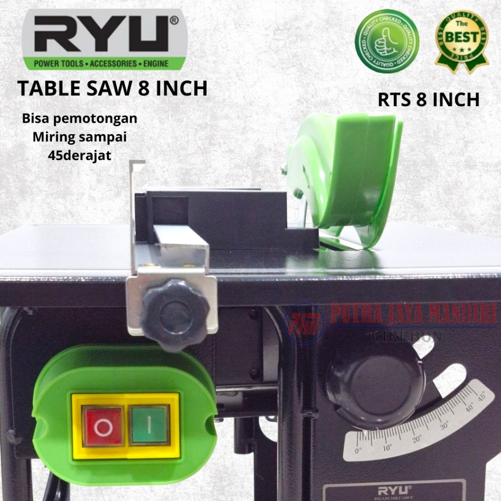 Jual Tekiro Ryu RTS 8 Table Saw 8 Inch / Mesin Gergaji Kayu Meja ...