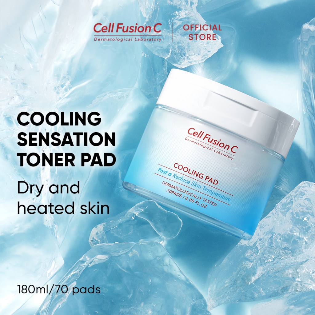 Jual CELL FUSION C - Post α Cooling Pad (70pads/180ml) | Toner Pad ...